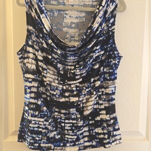 Calvin Klein Women's Draped Neck Top